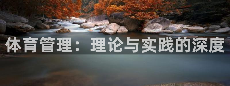 必一体育官网app：体育管理：理论与实践的深度