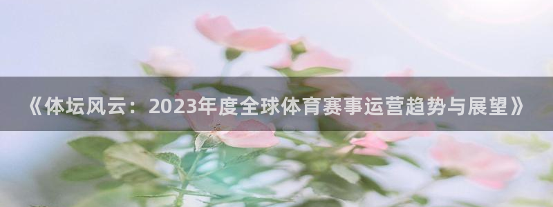 必一体育app下载最新版本：《体坛风云：2023年度全球体育