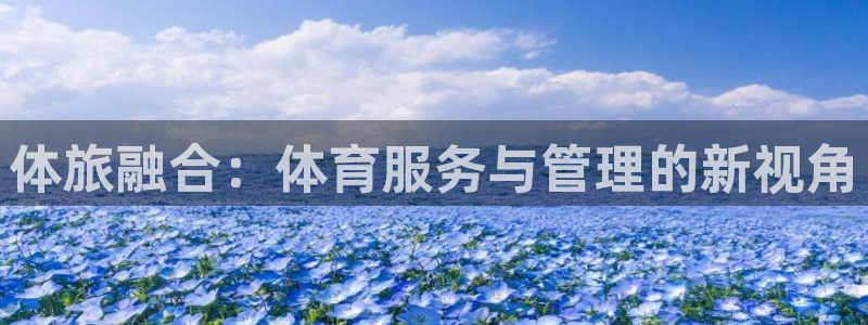 必一体育登录：体旅融合：体育服务与管理的新视角